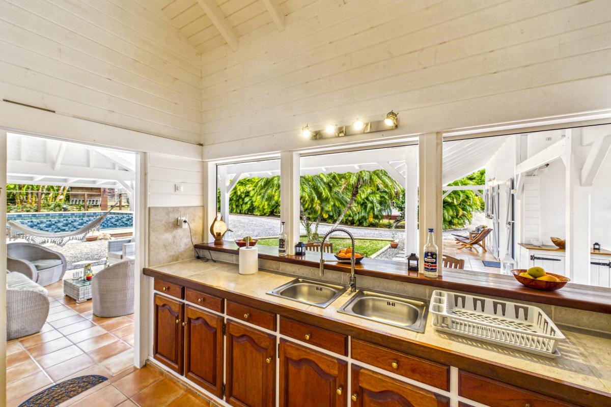14.Location villa piscine 200 Grande Anse Deshaies Guadeloupe